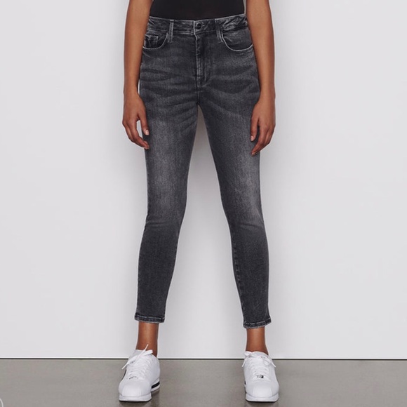 Frame Denim Denim - Frame Le One Skinny Crop High Rise Hughes Wash Stretch Jeans Size 2 (29-34)